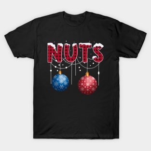 Chest Nuts Christmas Matching Couple Chestnuts T-Shirt